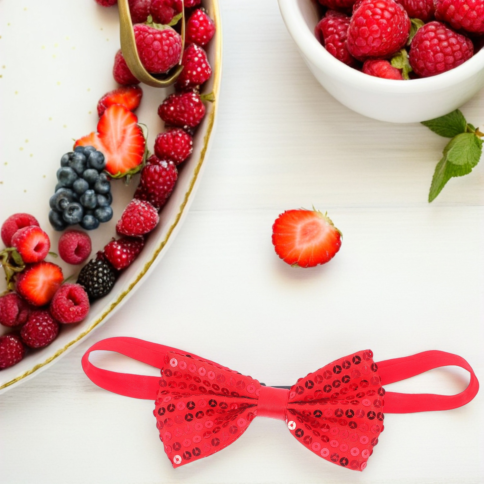 5Pcs Children Sparkly Sequin B - đánh giá và giá Bow Tie Pre Tied