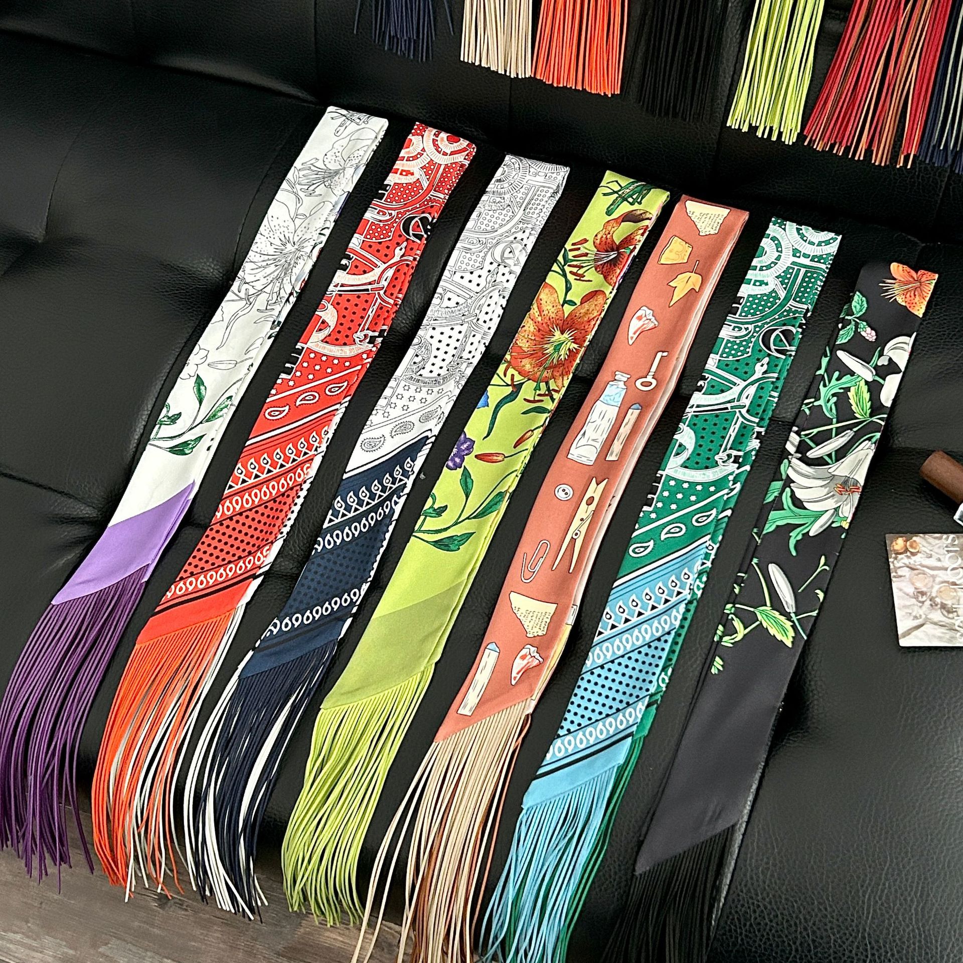 Luxury Tassel Skinny Scarf for - đánh giá và giá Face Scarf Mask
