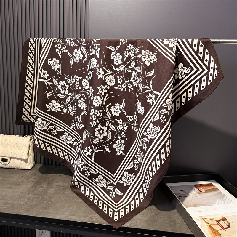 1pcs 90*90cm Floral Printed La - đánh giá và giá Bandana Cotton