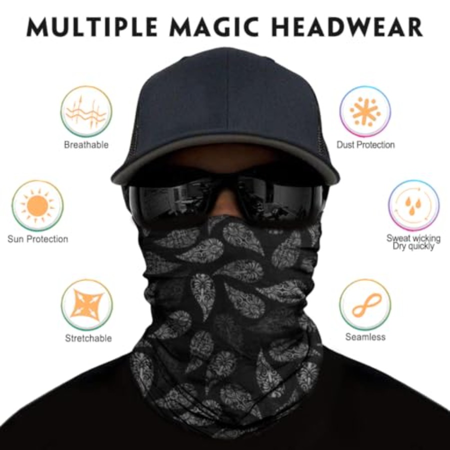 Neck Gaiter for Men Women Head - đánh giá và giá Face Scarf Mask