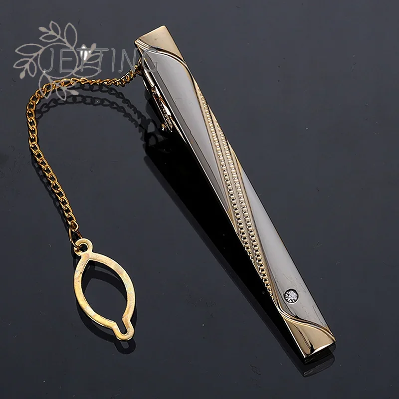 Hot Metal Simple Necktie Buckl - đánh giá và giá Tie Clip Silver