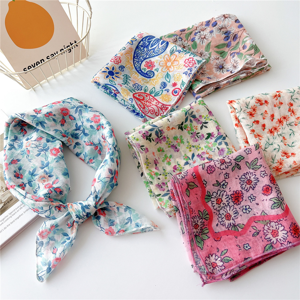 Spring Autumn Scarf Chic Fashi - đánh giá và giá Bandana Cotton