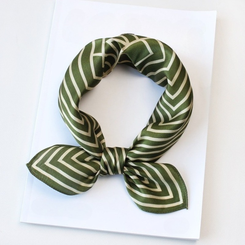 100% Pure Silk Scarf Women Hij - đánh giá và giá Silk Tie Striped