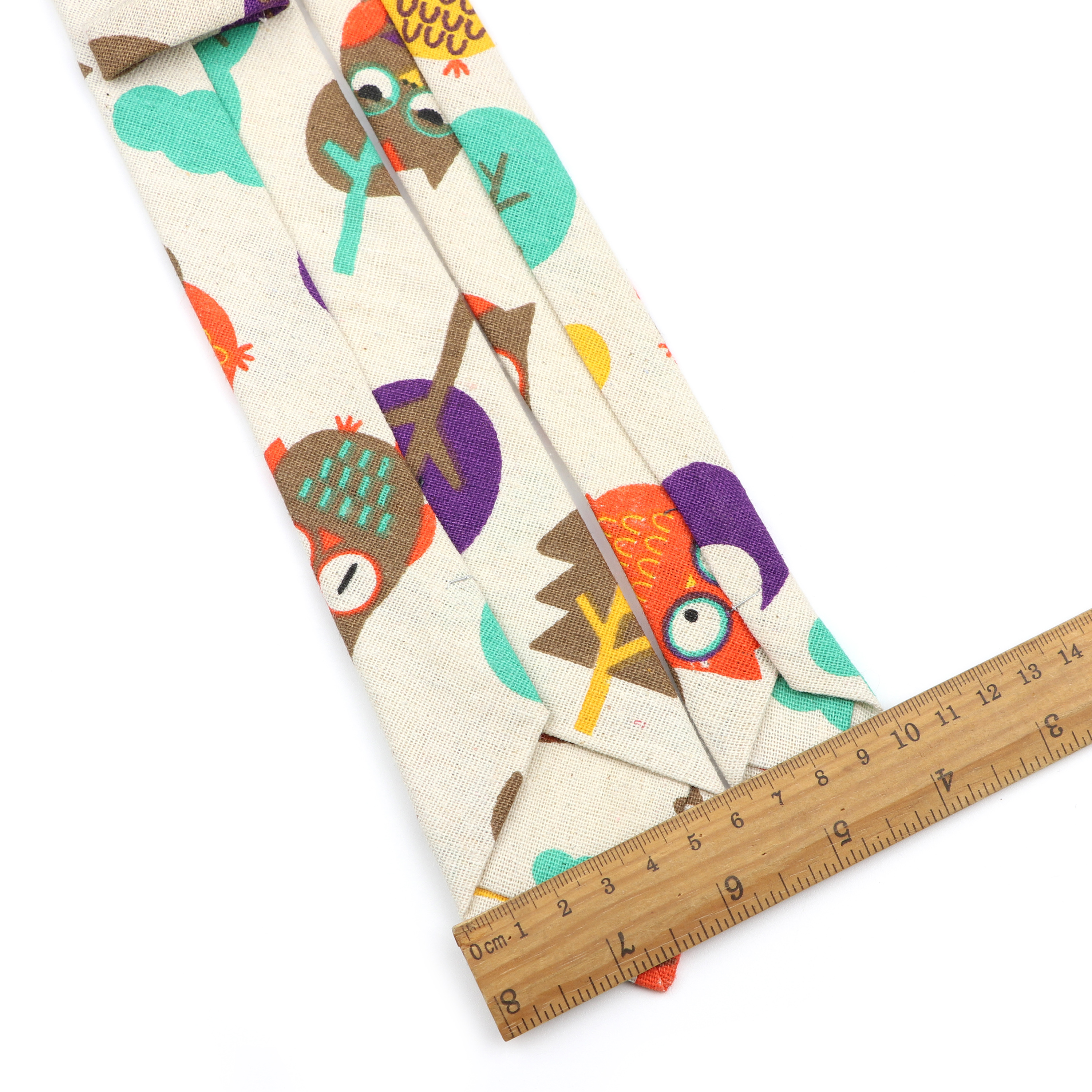 Novelty Cartoon Linen Tie For  - đánh giá và giá Skinny Tie Men
