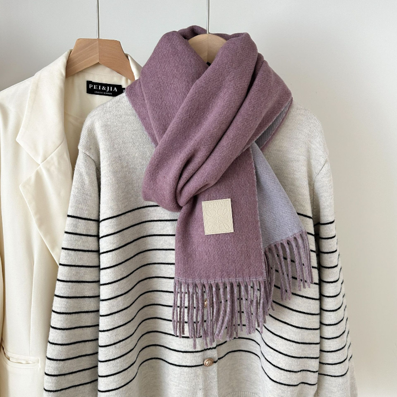New Luxury Design Wool Scarf W - đánh giá và giá Muffler Men Wool