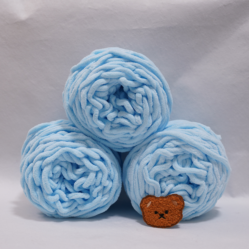 3PCS 300g Chenille Knitting Ya - đánh giá và giá Woven Scarf Blanket