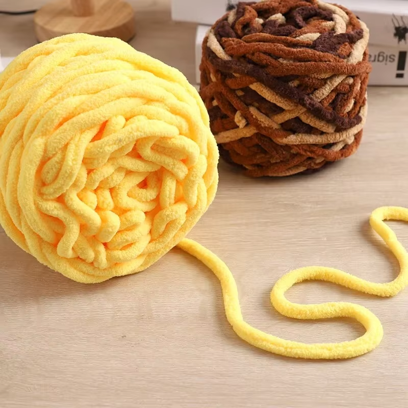 3PCS 300g Chenille Knitting Ya - đánh giá và giá Woven Scarf Blanket