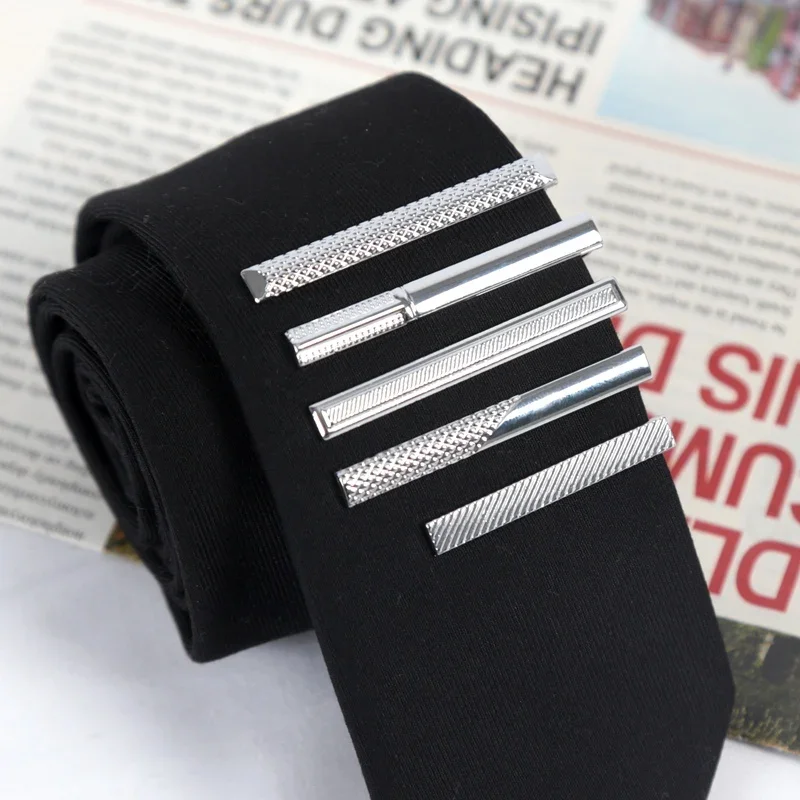Classics Metal Silver Color Ti - đánh giá và giá Tie Clip Silver