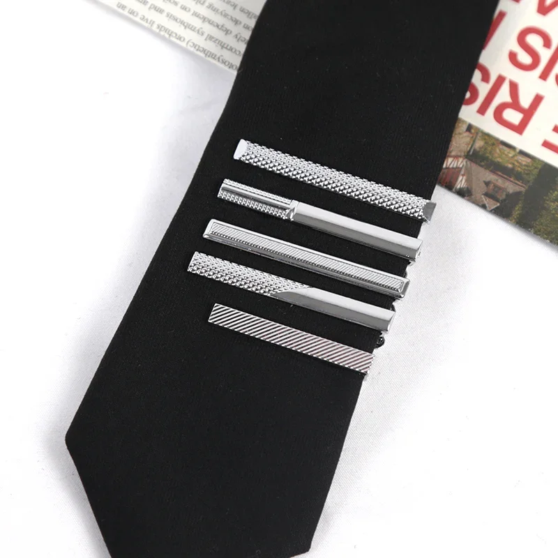 Classics Metal Silver Color Ti - đánh giá và giá Tie Clip Silver