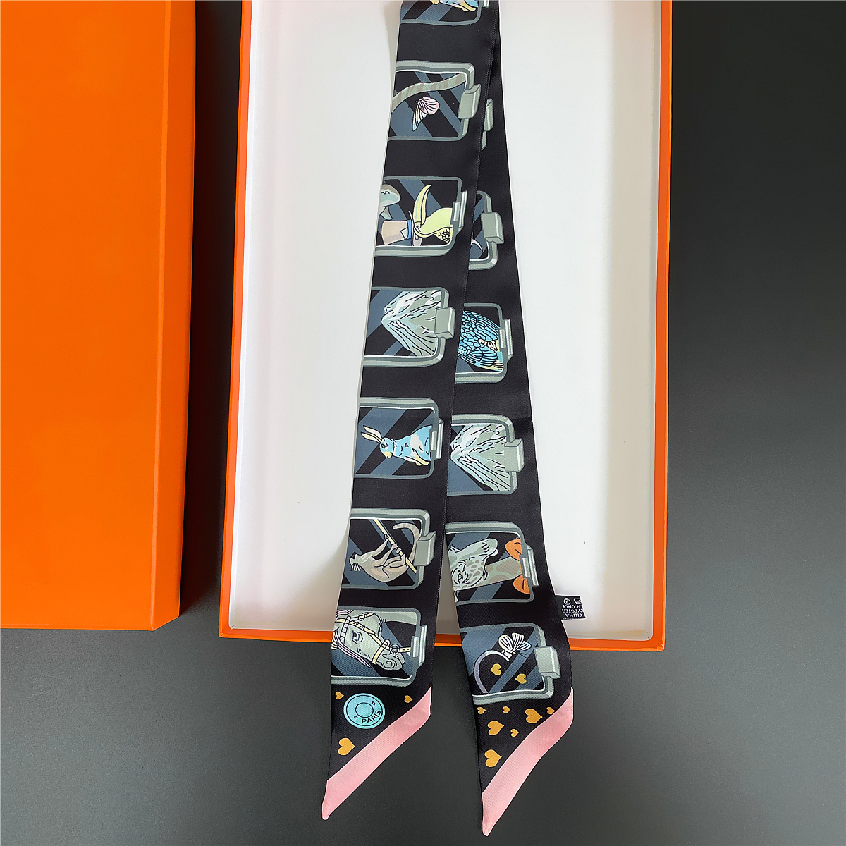 Brand Design Twill 100% Silk S - đánh giá và giá Silk Neck Scarf
