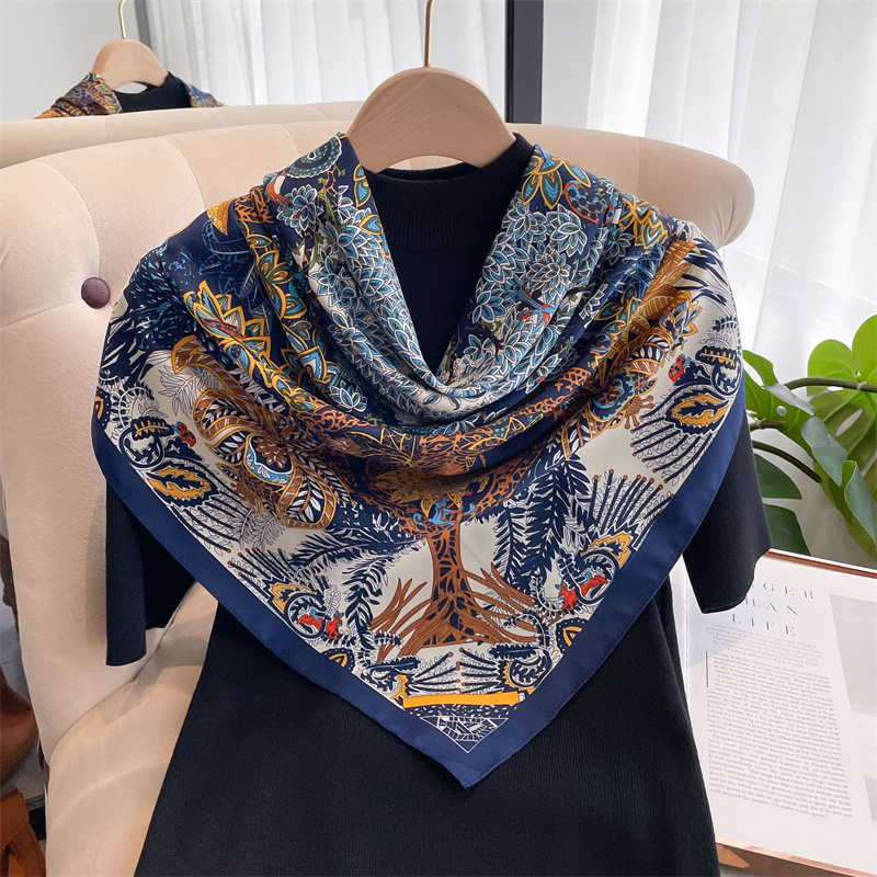 90*90cm Square Scarf Twill Cot - đánh giá và giá Bandana Cotton