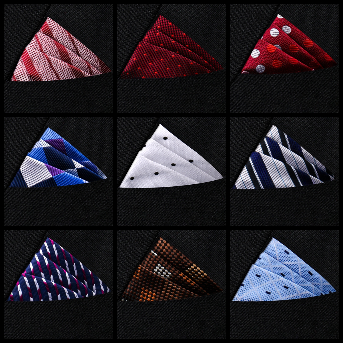 Pocket Square High Grade New S - đánh giá và giá Pocket Square Set