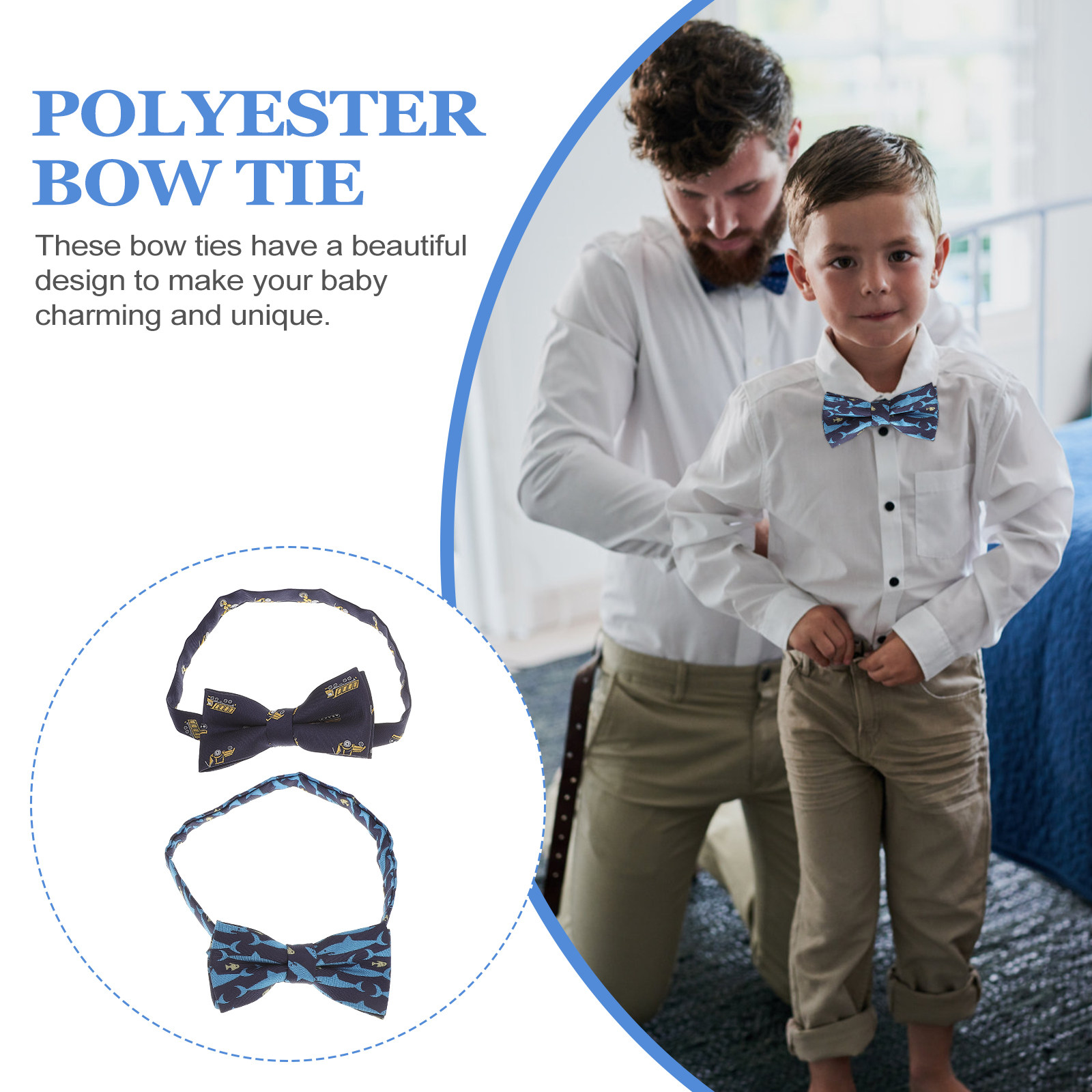 2Pcs Kids Bow Tie Cartoon Pre- - đánh giá và giá Bow Tie Pre Tied