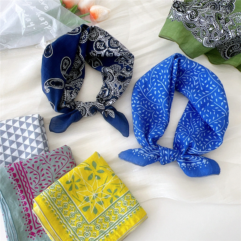 Luxury Floral Print Cotton Lin - đánh giá và giá Bandana Cotton