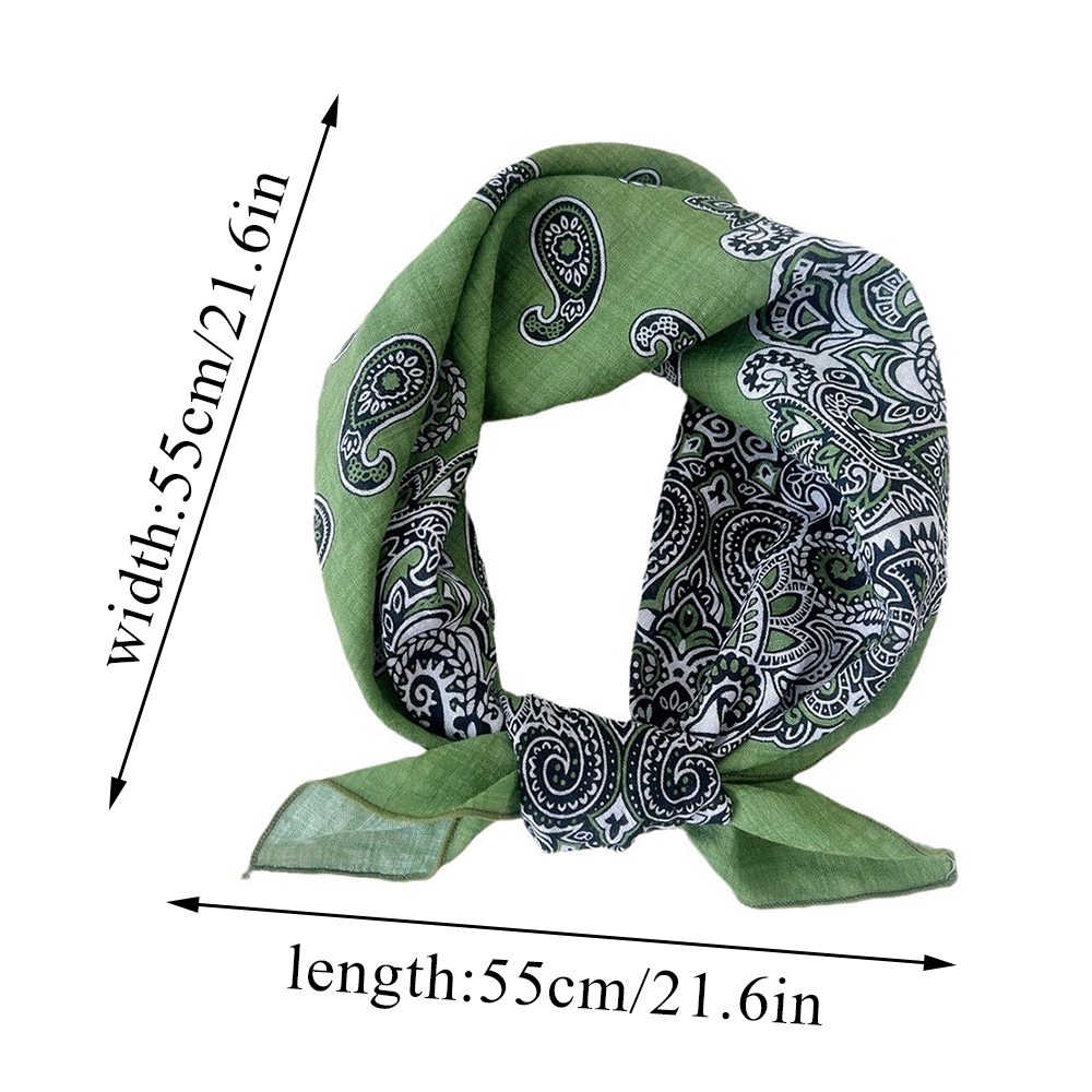 Luxury Floral Print Cotton Lin - đánh giá và giá Bandana Cotton