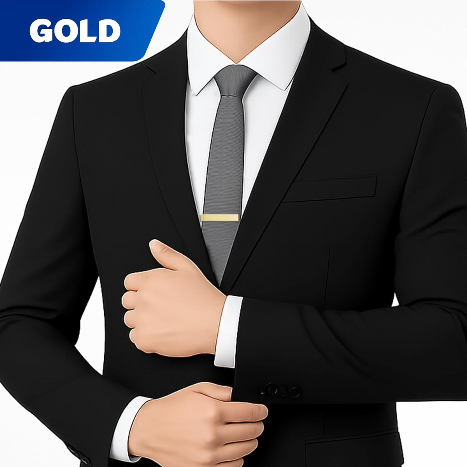 3 Pack Men's Tie Clip for Skin - đánh giá và giá Skinny Tie Men