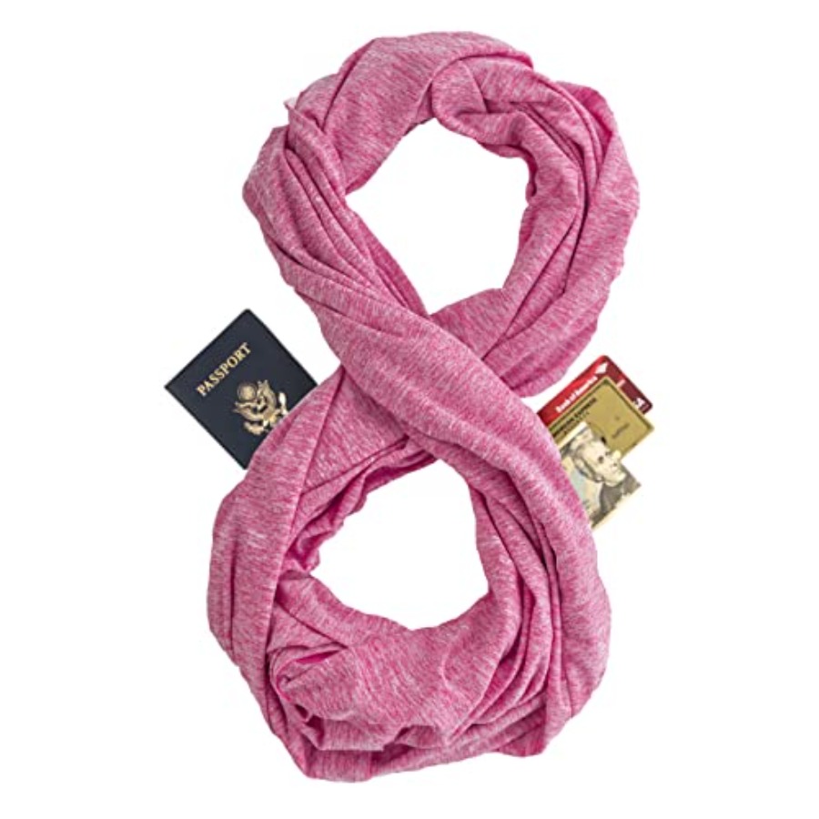 Infinity Travel Scarf Loop wit - đánh giá và giá Infinity Scarf Knit