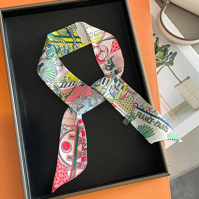 Luxury Design Horse Print Skin - đánh giá và giá Ascot Neck Scarf