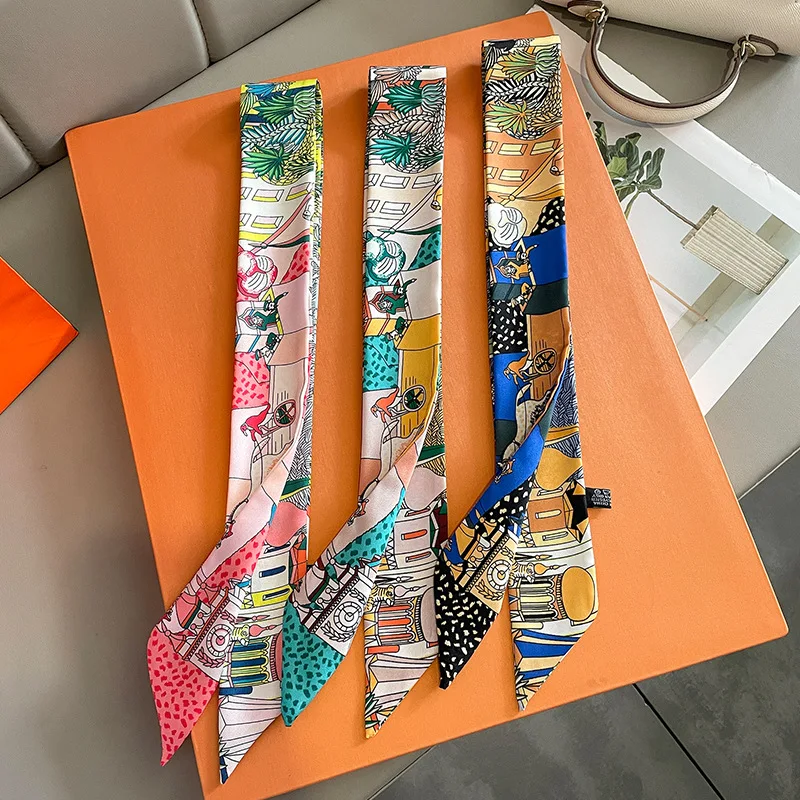 Luxury Design Horse Print Skin - đánh giá và giá Ascot Neck Scarf