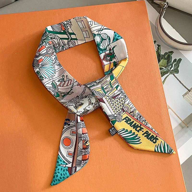 Luxury Design Horse Print Skin - đánh giá và giá Ascot Neck Scarf