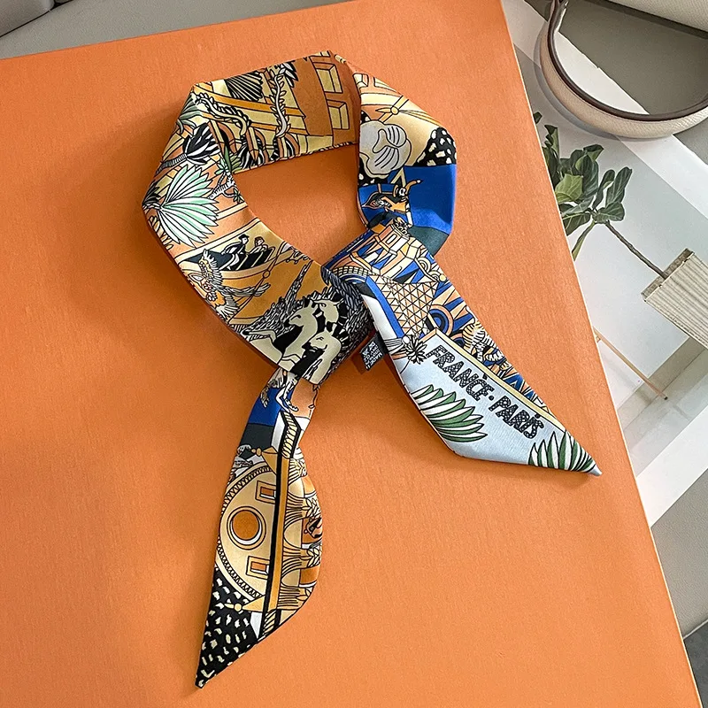 Luxury Design Horse Print Skin - đánh giá và giá Ascot Neck Scarf