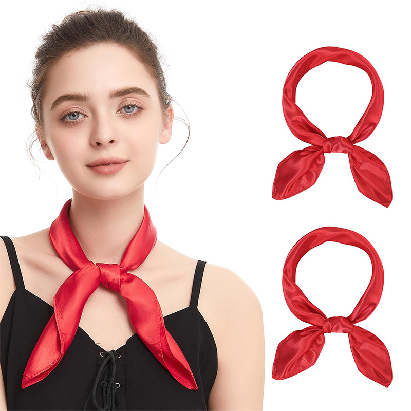 2024 New Fashion Women Satin S - đánh giá và giá Scarf Silk Square