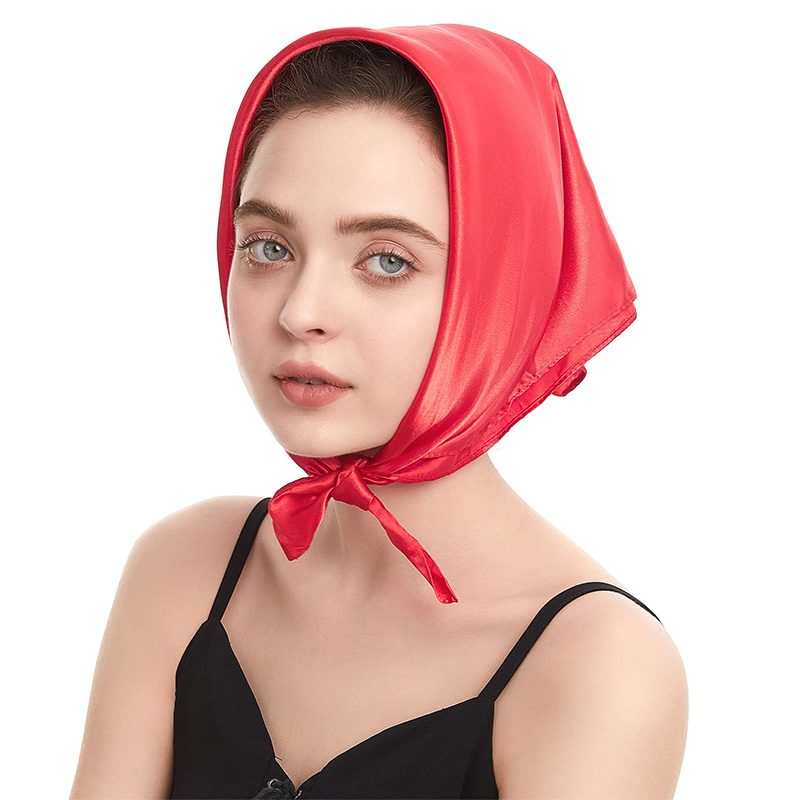 2024 New Fashion Women Satin S - đánh giá và giá Scarf Silk Square