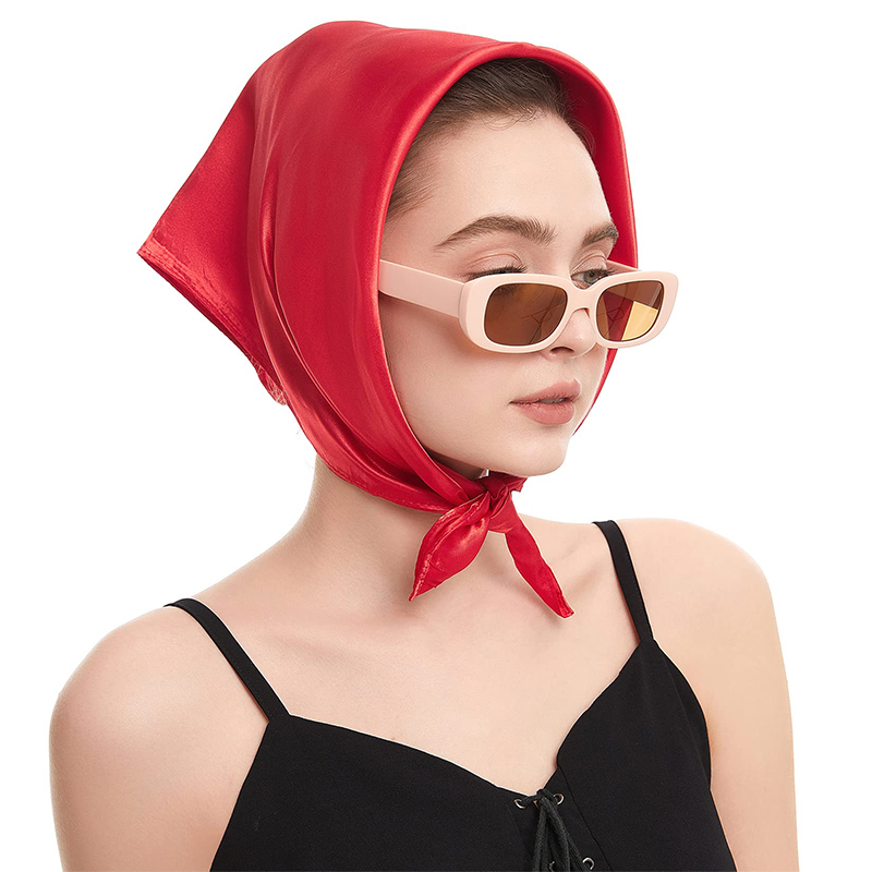 2024 New Fashion Women Satin S - đánh giá và giá Scarf Silk Square