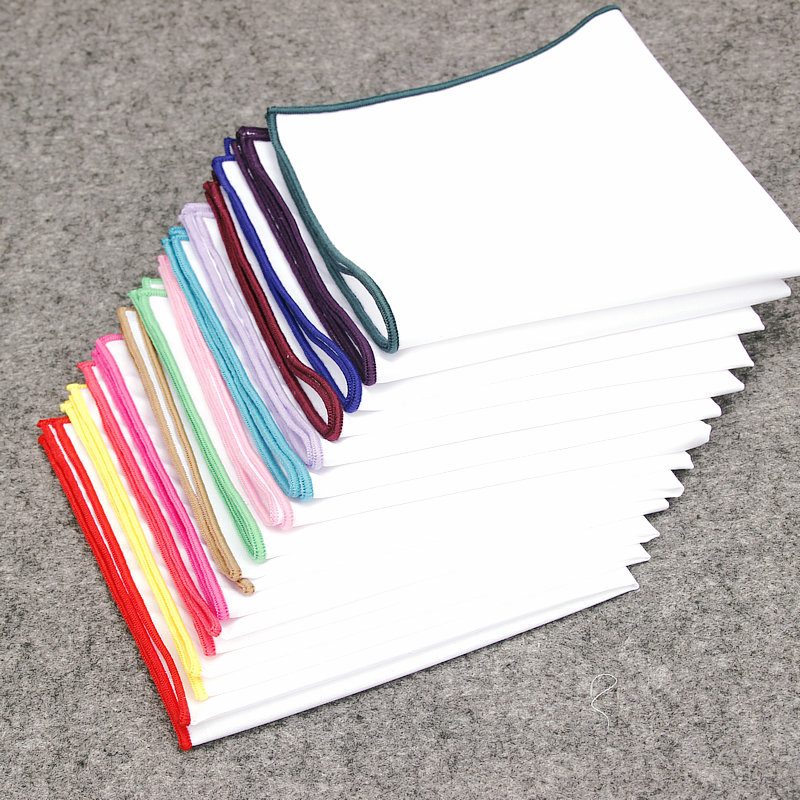 2018 Fashion Mens Cotton White - đánh giá và giá Pocket Square Set