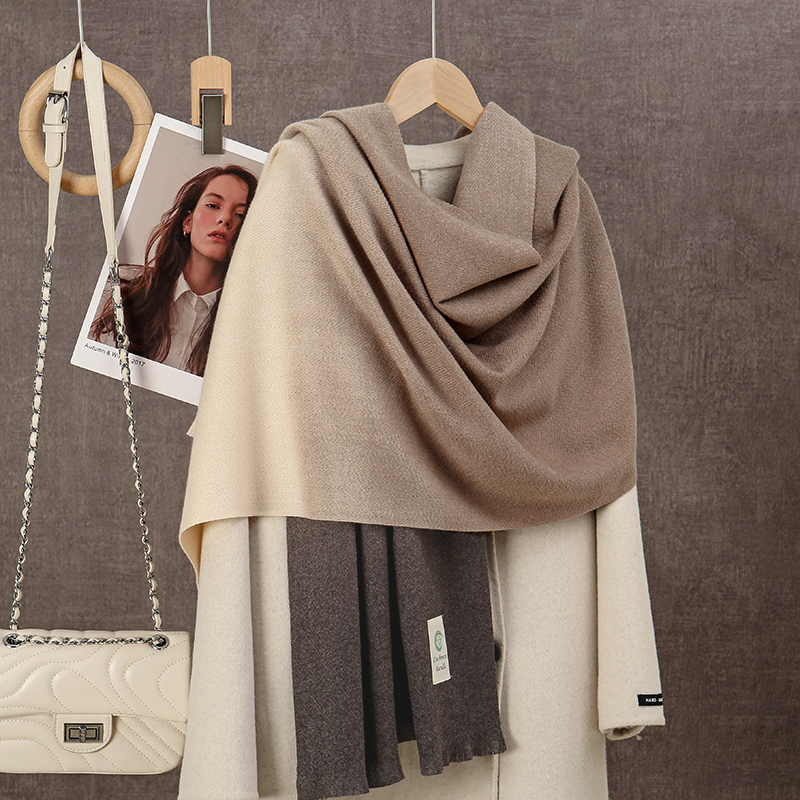 New 2024 Gradient Cashmere Sca - đánh giá và giá Woven Scarf Blanket