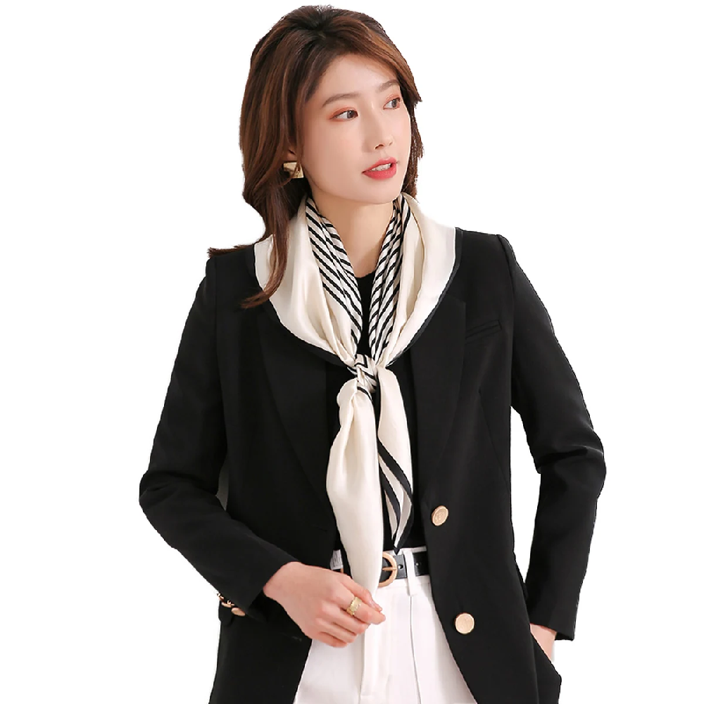 Vintage 100% Silk Scarf Women  - đánh giá và giá Silk Tie Striped