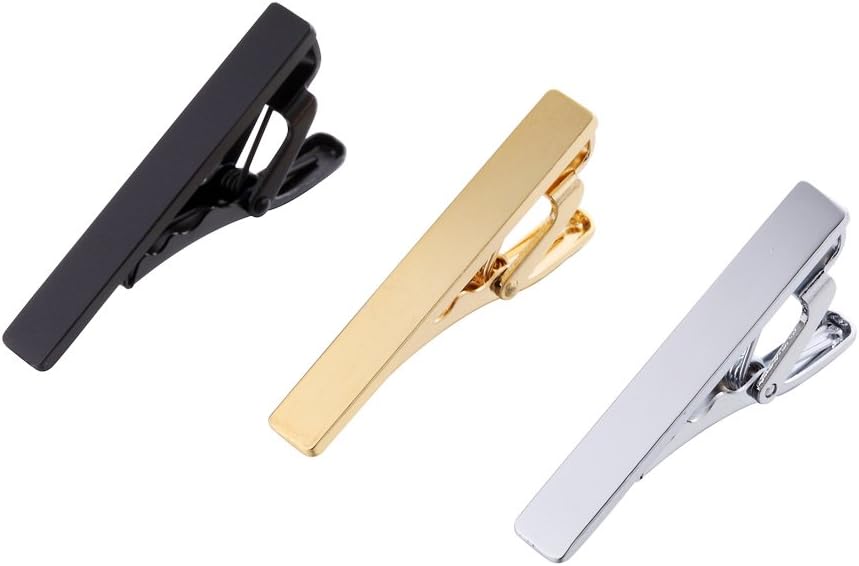 Men's Skinny Tie Clip Set 3 To - đánh giá và giá Tie Clip Silver