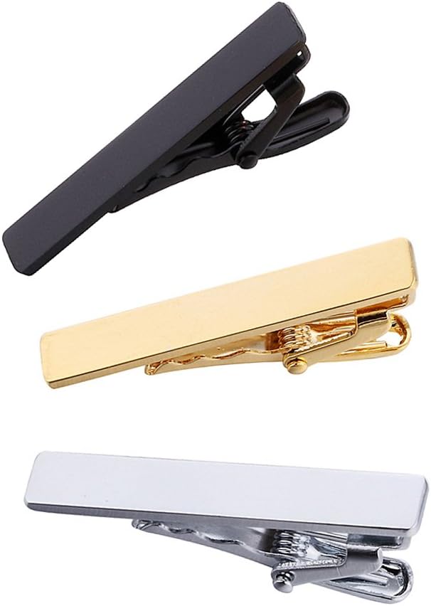 Men's Skinny Tie Clip Set 3 To - đánh giá và giá Tie Clip Silver