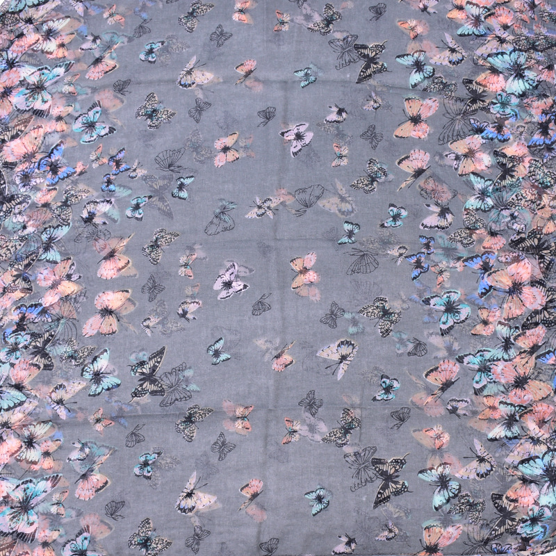 2022 New Fashion Butterfly Pri - đánh giá và giá Infinity Scarf Knit