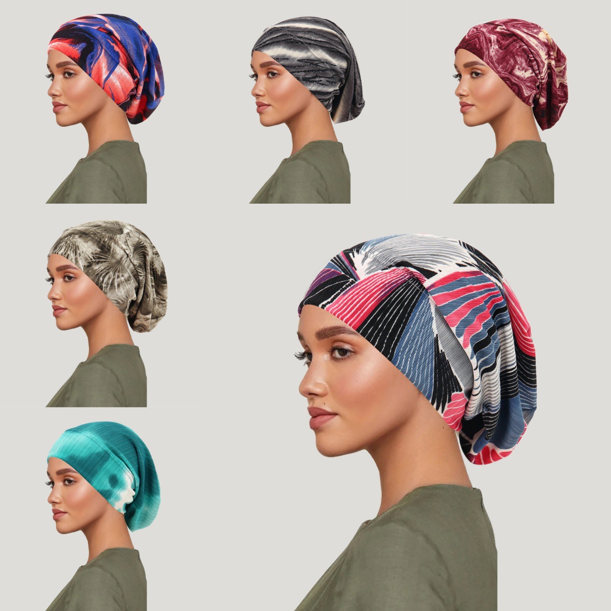 2026 New Tie-dye Hair Cover Ca - đánh giá và giá Head Wrap Turban