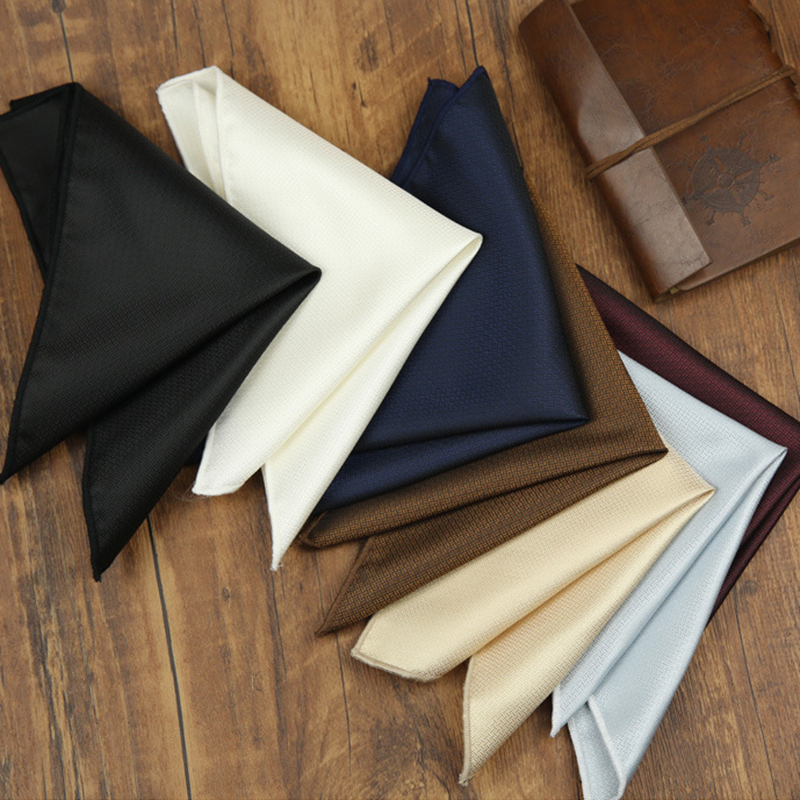 24cm Classic Solid Color White - đánh giá và giá Pocket Square Set
