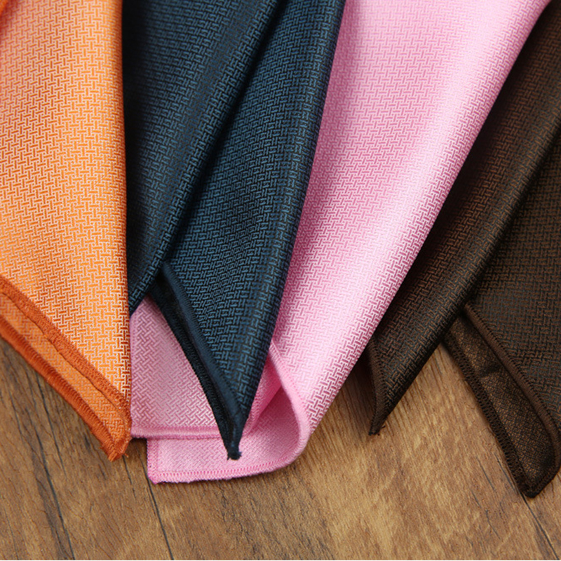 24cm Classic Solid Color White - đánh giá và giá Pocket Square Set