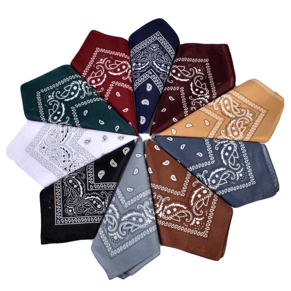 Hip Hop Cowboy Paisley Scarf L - đánh giá và giá Face Scarf Mask