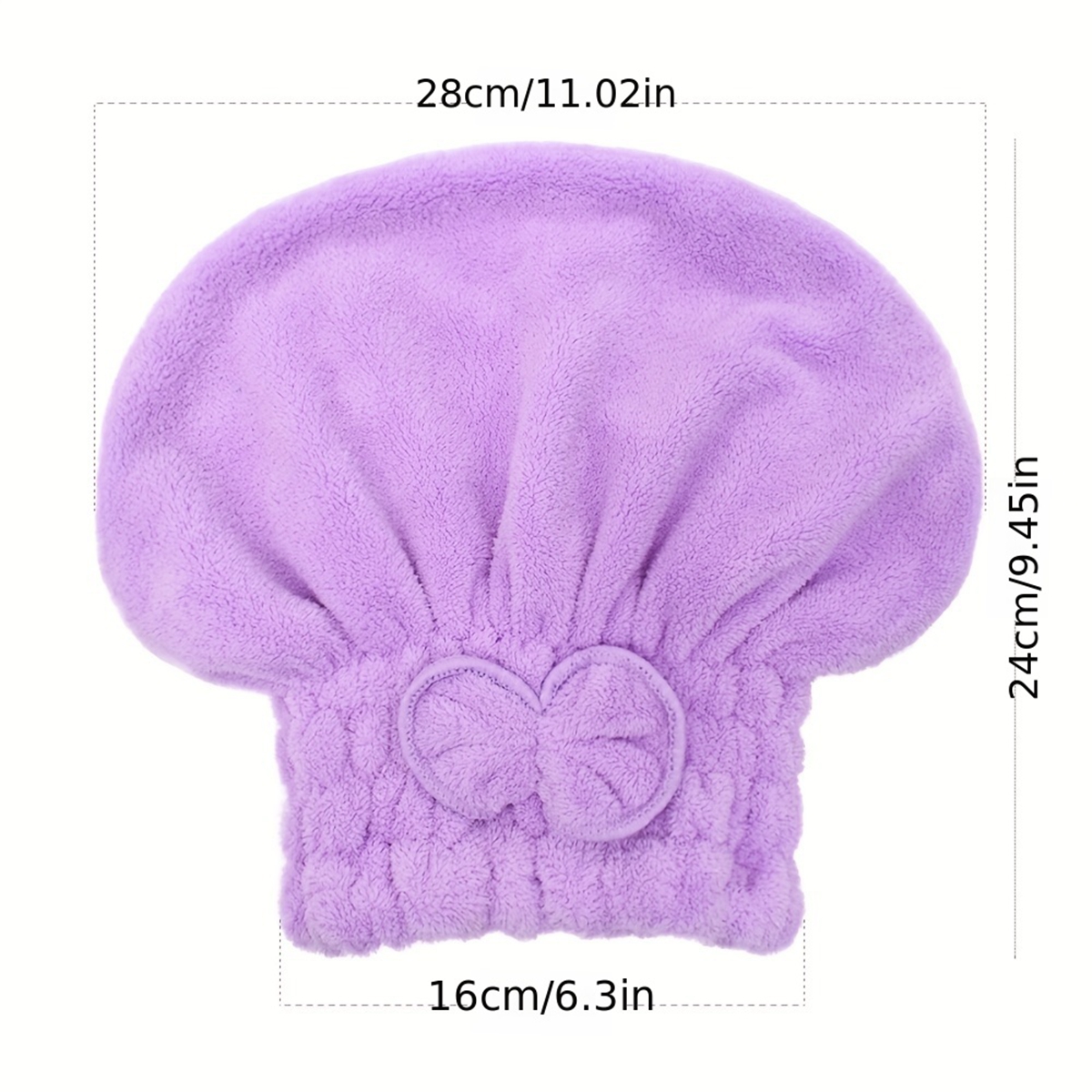 1Pc Microfiber Hair Drying Tow - đánh giá và giá Head Wrap Turban