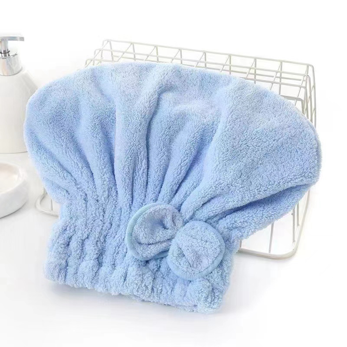 1Pc Microfiber Hair Drying Tow - đánh giá và giá Head Wrap Turban