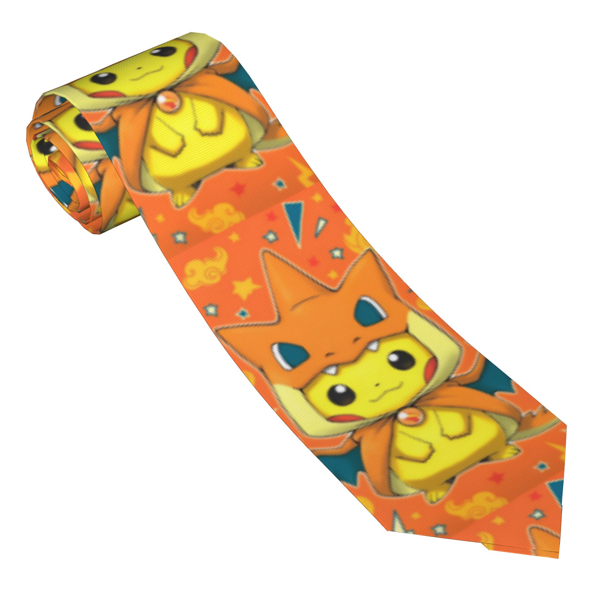 Cute Cartoon Manga Pokemoned N - đánh giá và giá Skinny Tie Men