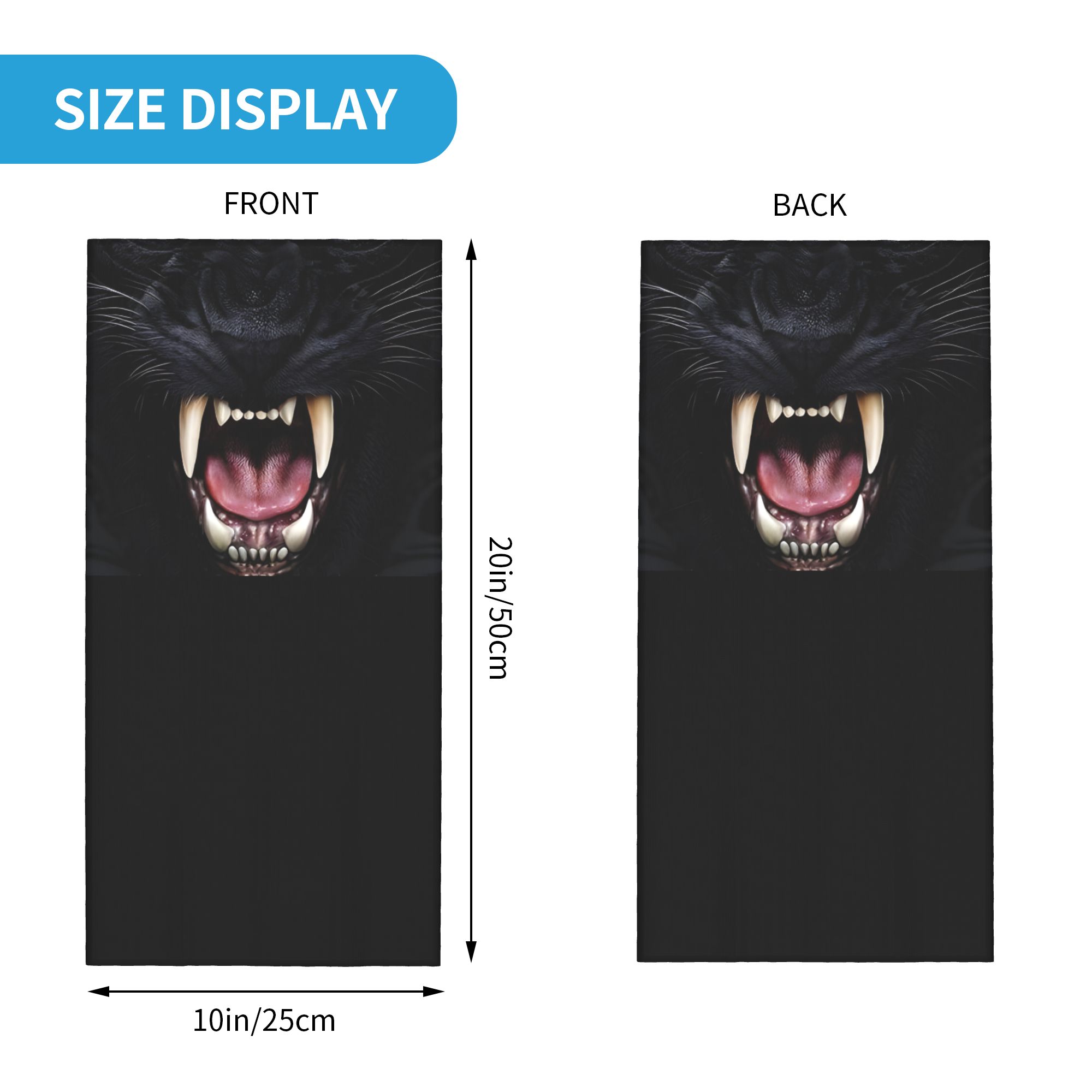 Custom Black Panther Animal He - đánh giá và giá Neck Warmer Tube