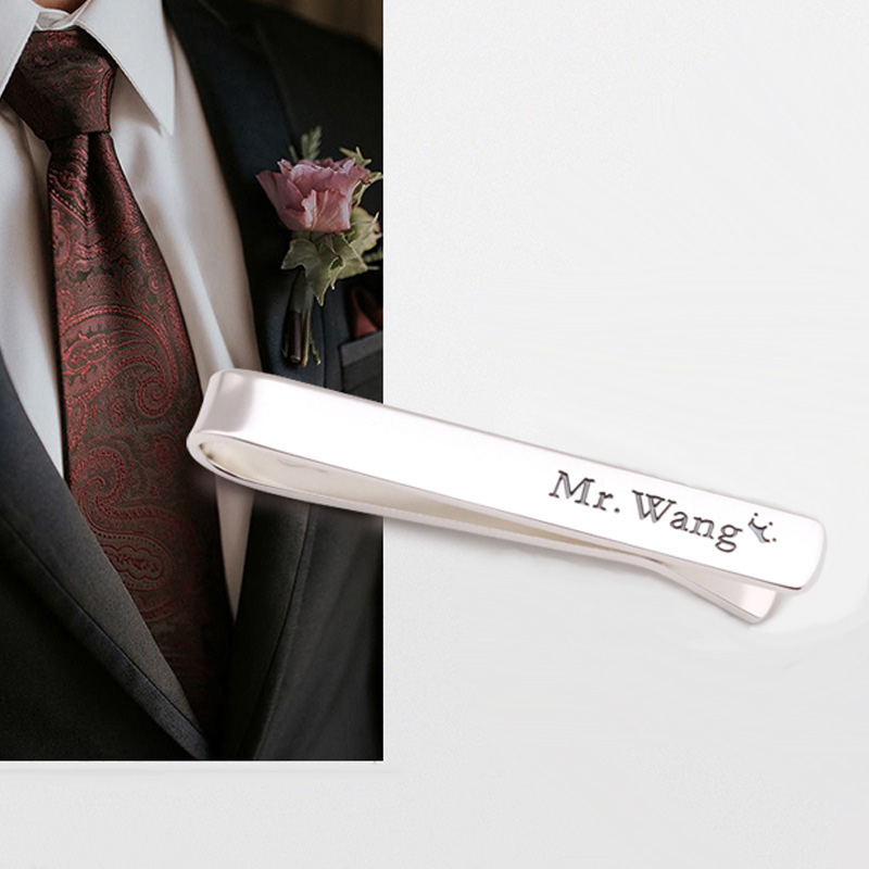 Amxiu Custom Name 925 Sterling - đánh giá và giá Tie Clip Silver