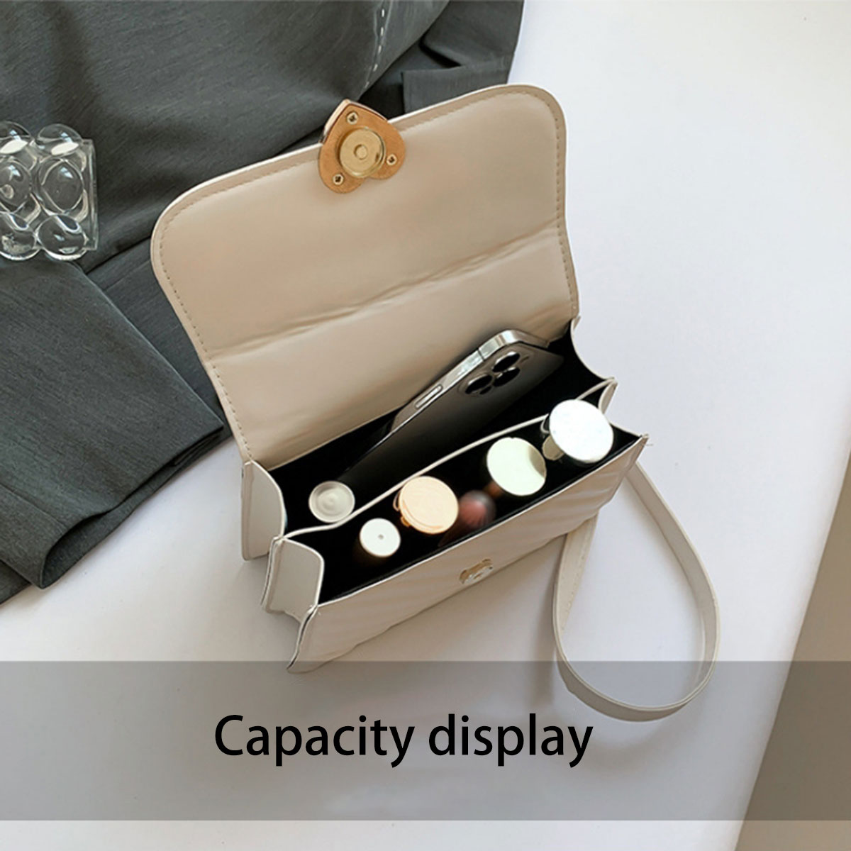 White fashion women's bag simp - đánh giá và giá Pocket Square Set
