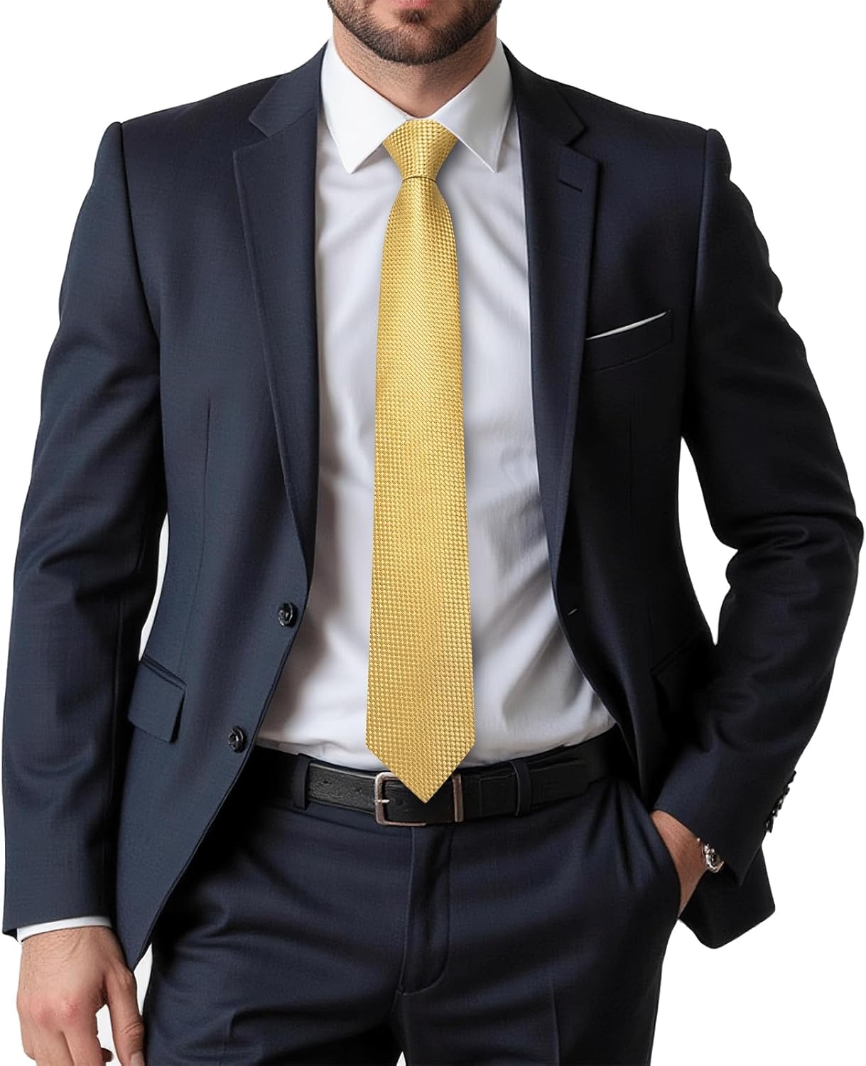 Floral Silk Tie Set with Pocke - đánh giá và giá Pocket Square Set