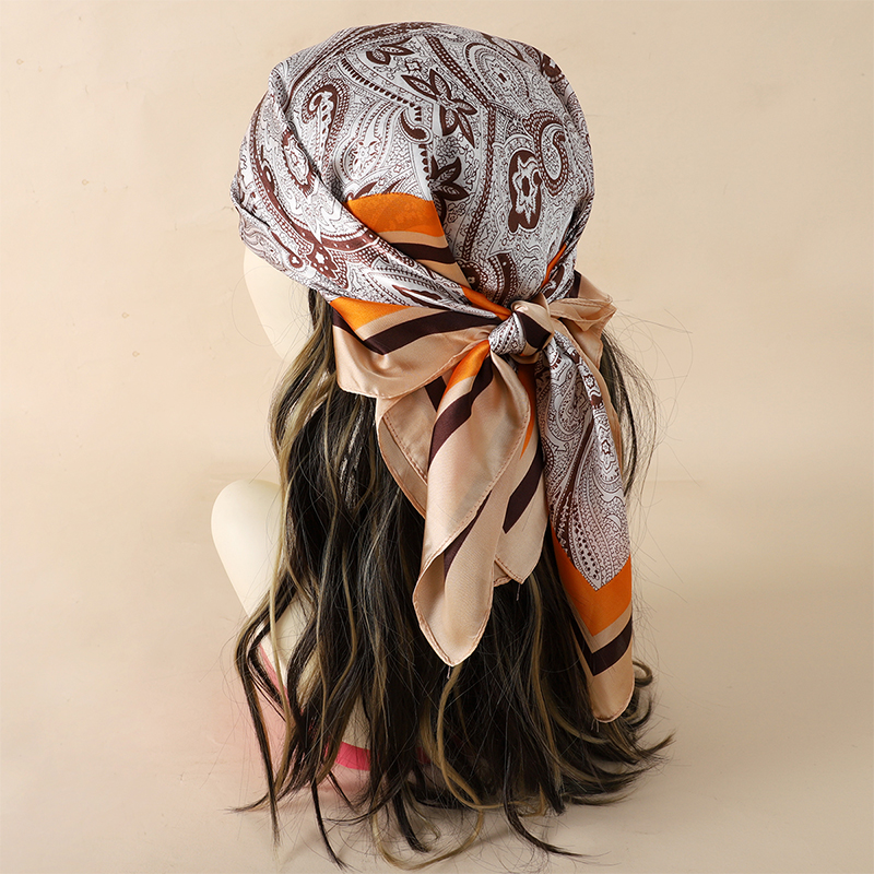 Luxury Women Silk Square Scarf - đánh giá và giá Silk Neck Scarf
