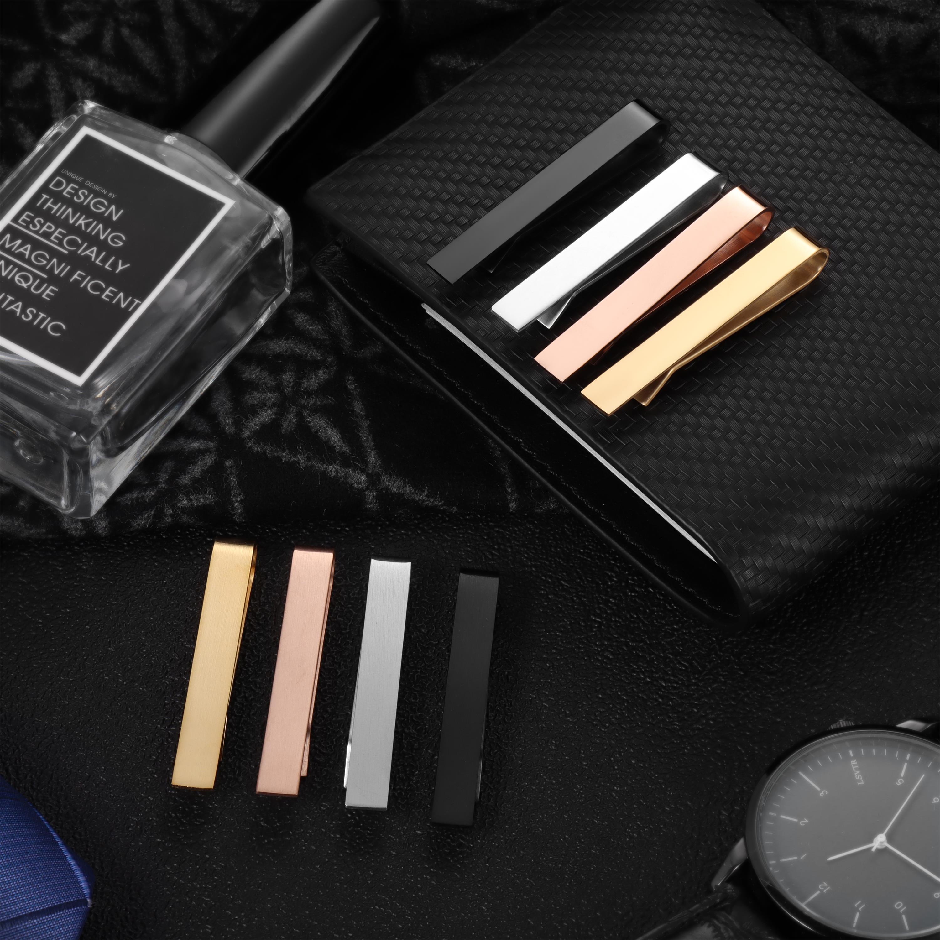 HAWSON 2 in shiny and brushTie - đánh giá và giá Tie Bar Set Gift