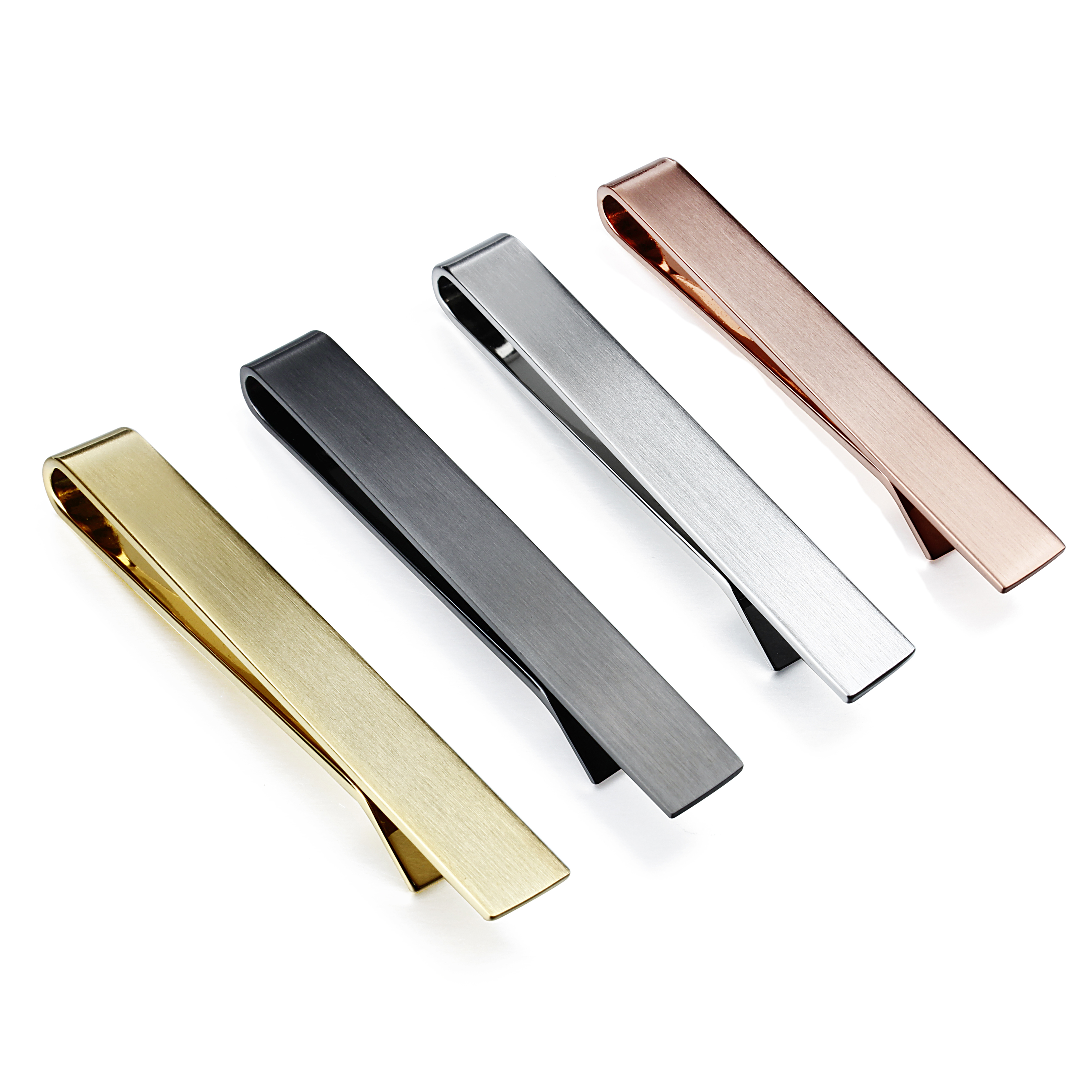 HAWSON 2 in shiny and brushTie - đánh giá và giá Tie Bar Set Gift