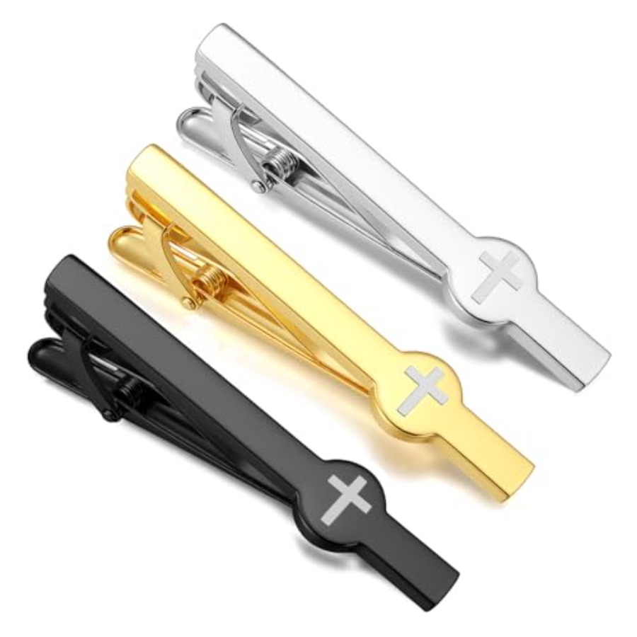 Tie Clips for Men 3Pcs Tie Bar - đánh giá và giá Tie Bar Set Gift
