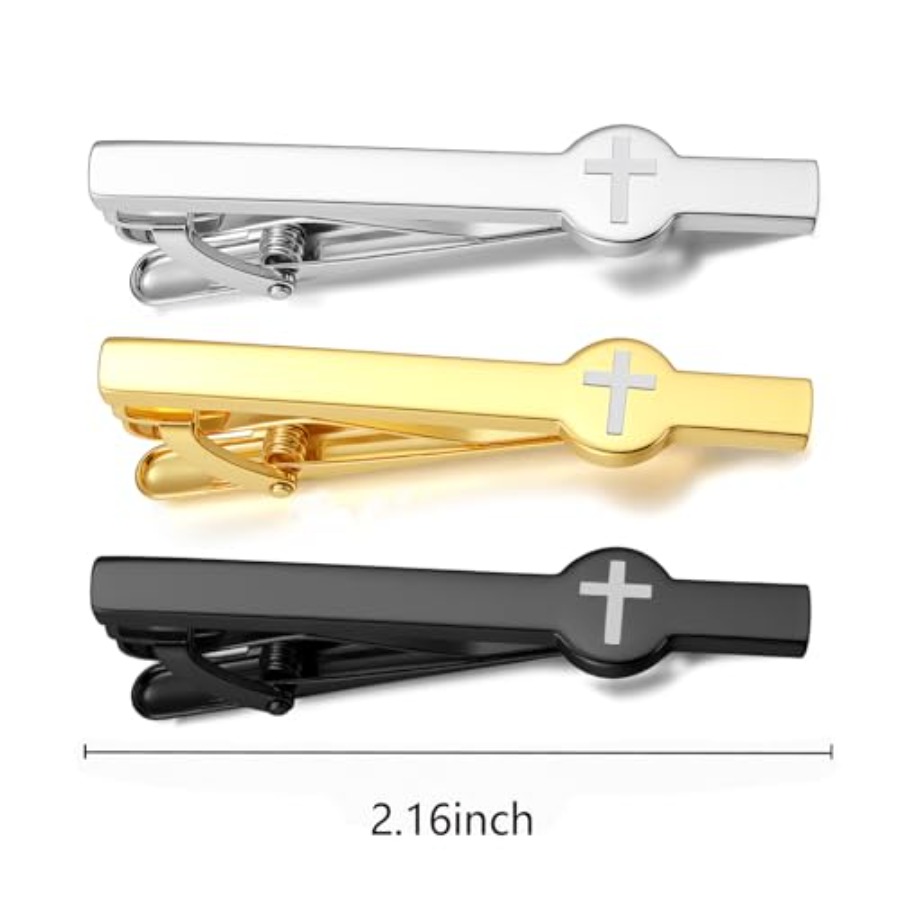 Tie Clips for Men 3Pcs Tie Bar - đánh giá và giá Tie Bar Set Gift